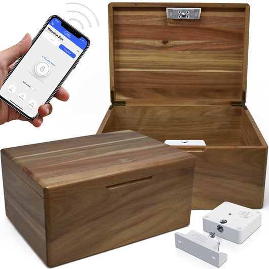Acacia locking box smart device
