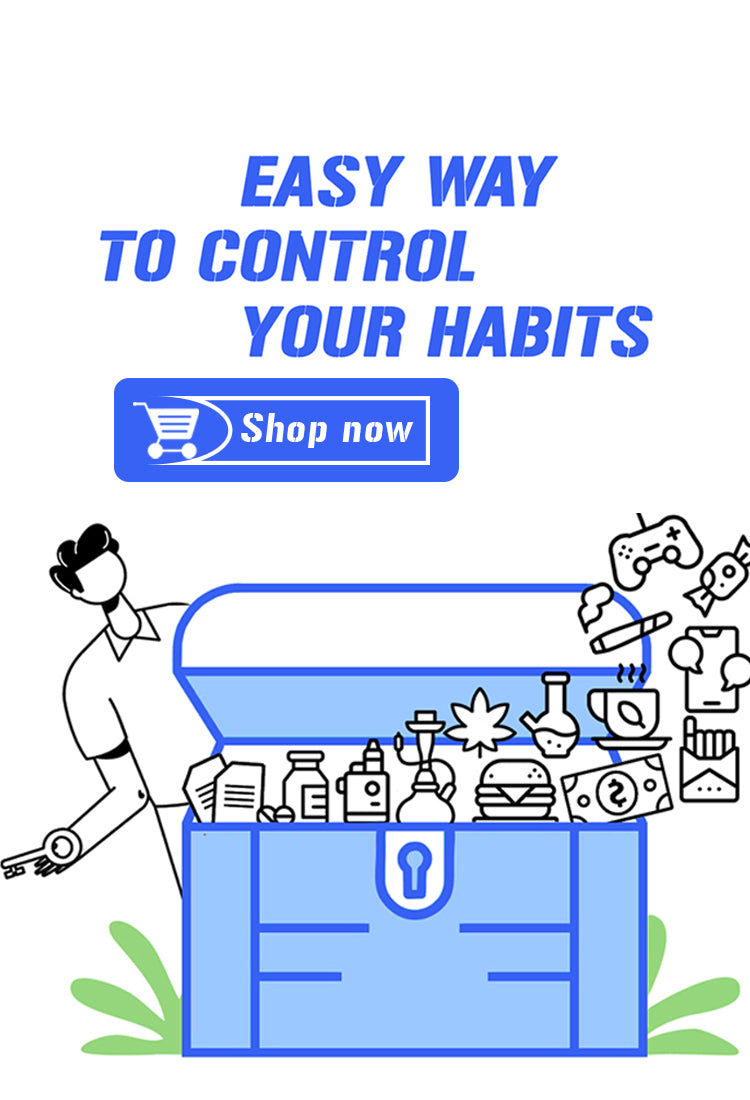 Kitchen Safe Time Locking Container, Cell Phone Jail, Medication Lock Box,  Break Bad Habits, Quit Smoking, Stop Snacking, Gaming Addiction, Family