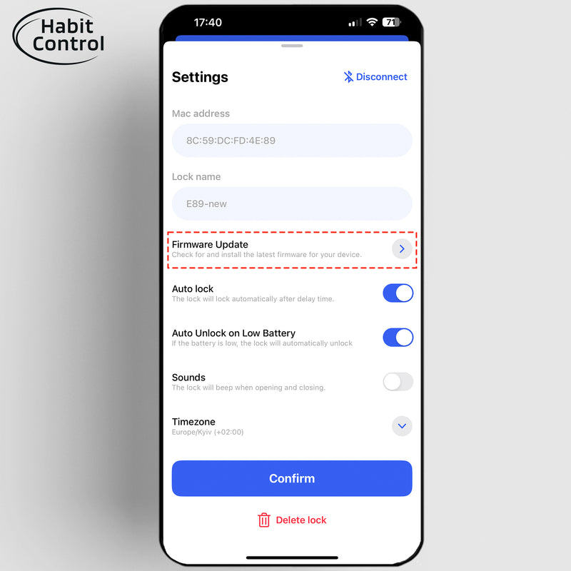 Firmware Update Notification