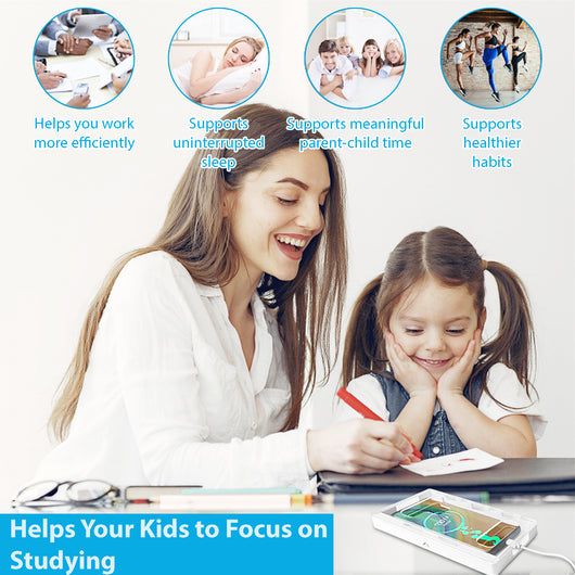 Our cell phone locker helps kids focus on studying. All needed is to lock the phone in.