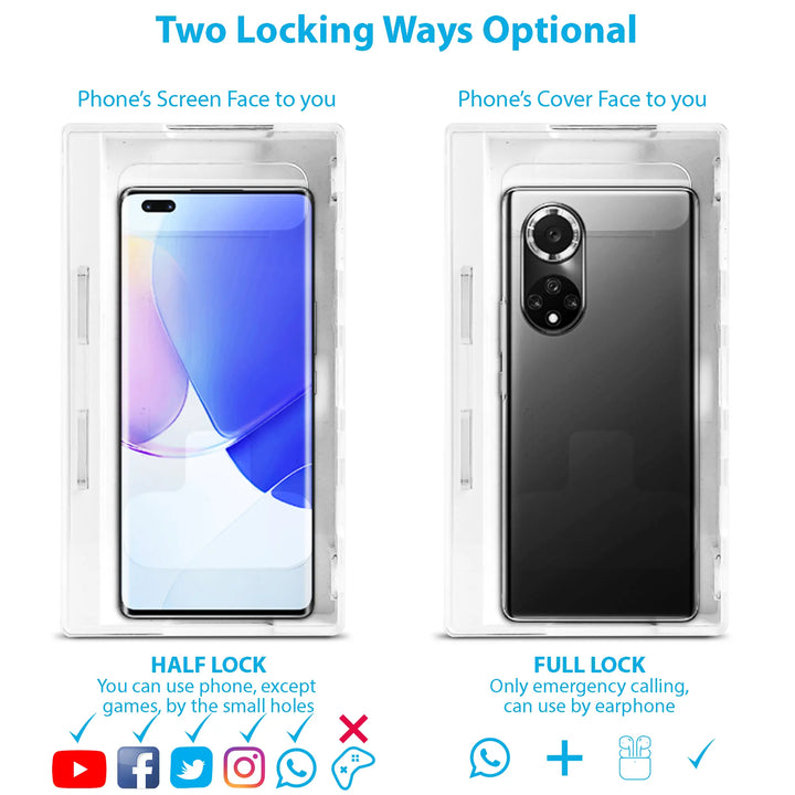 locking phone case Cell Phone Lock Box with Keys – Reduce Screen Time