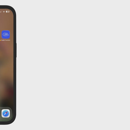 Habit Control app features and functionality