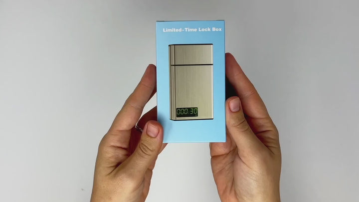 smart cigarette case Timed for King Size Cigarette Lock Box Timer for