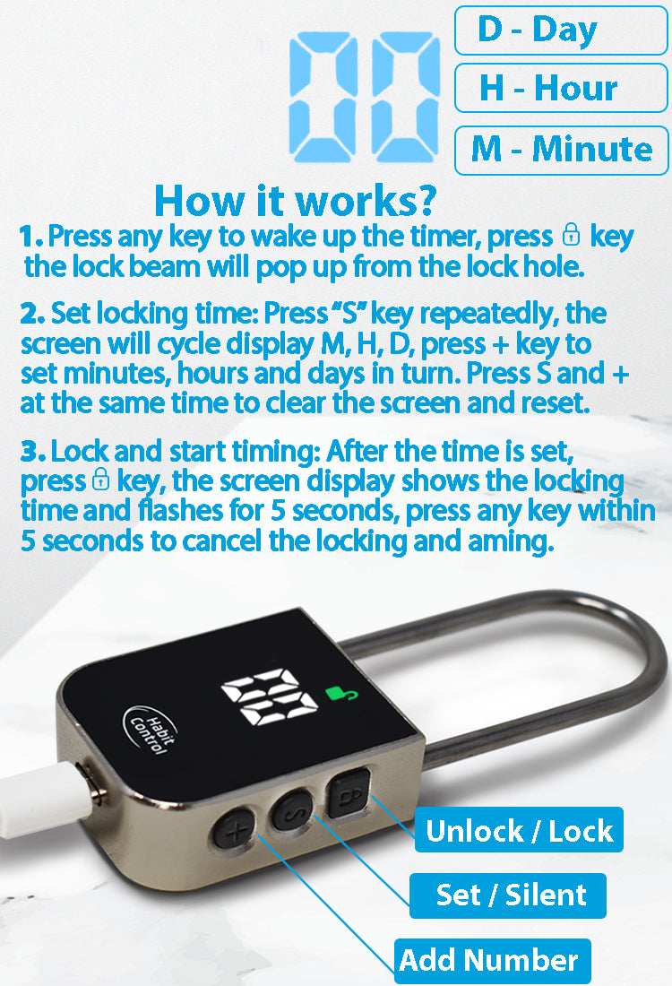 Electronic Timer Lock: Step-by-Step Operating Guide