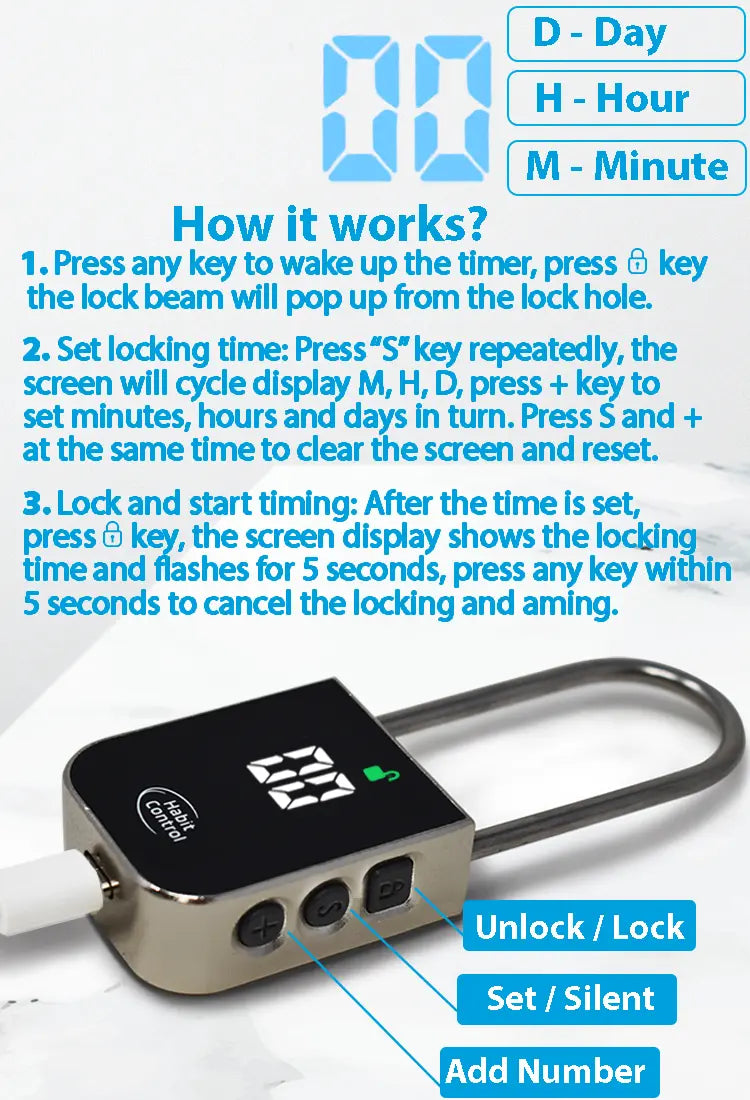 Electronic Timer Lock: Step-by-Step Operating Guide
