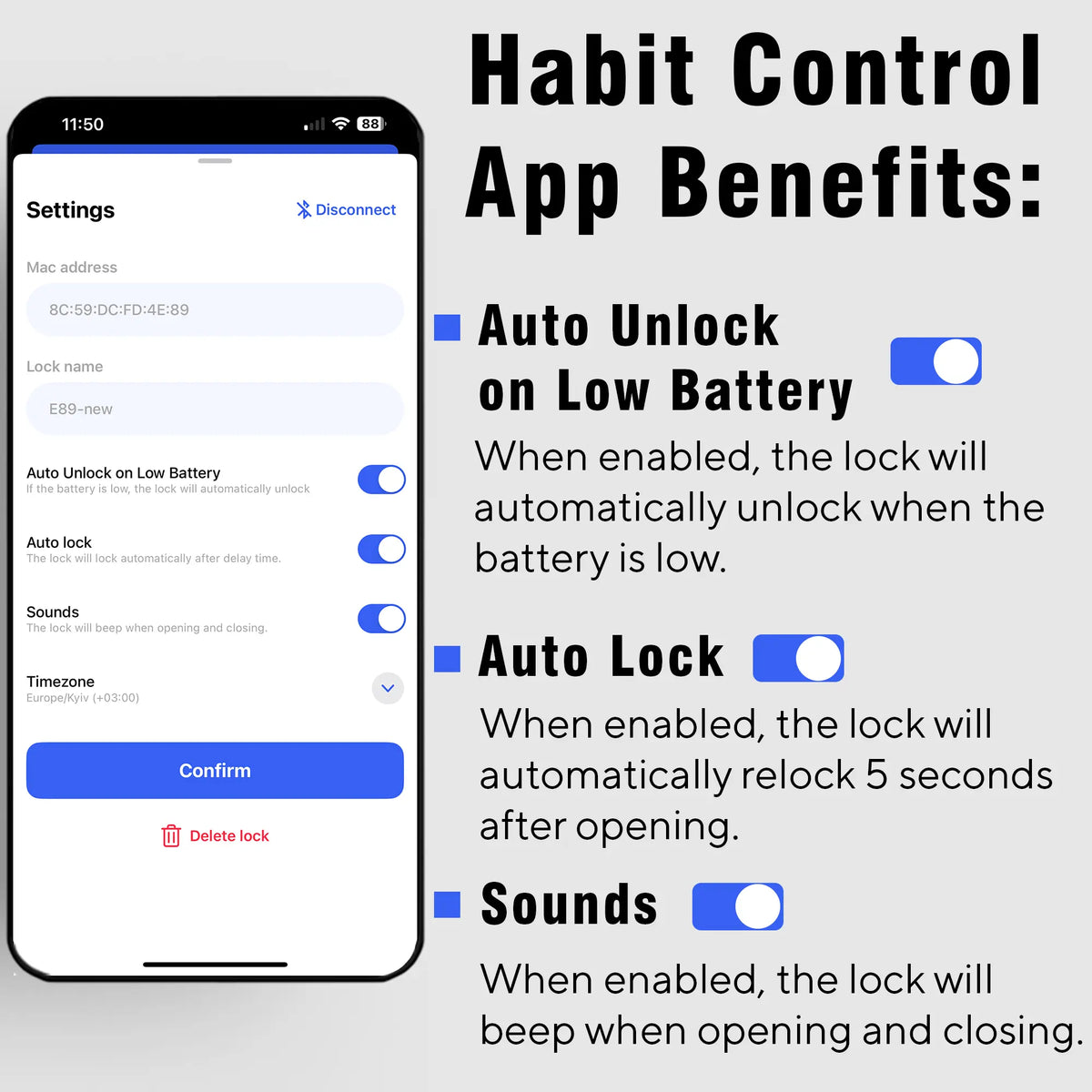 Habit Control App Benefits
